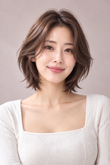 허쉬컷 스타일 참고 이미지